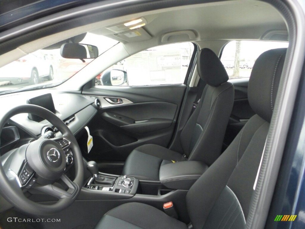 Black Interior 2020 Mazda CX-3 Sport AWD Photo #136794236