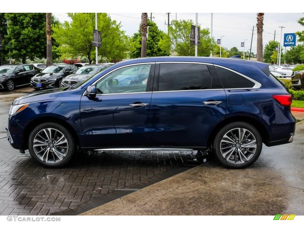 Fathom Blue Pearl 2020 Acura MDX Technology AWD Exterior Photo #136794245