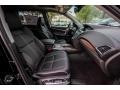 2020 Acura MDX Ebony Interior Front Seat Photo