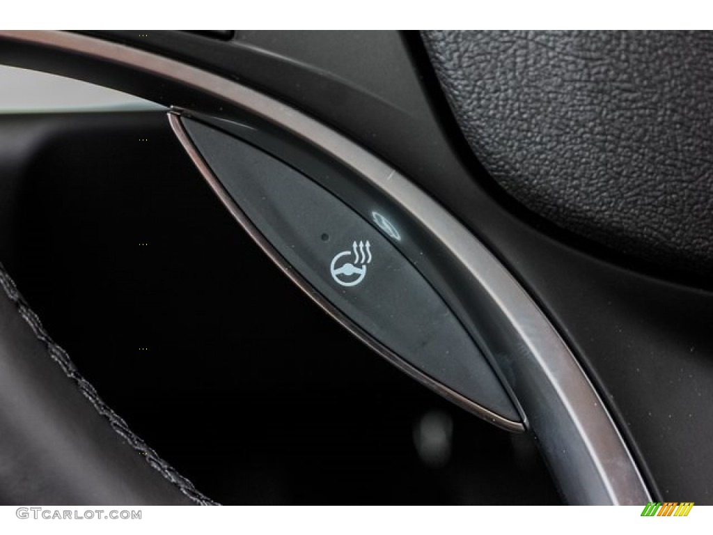 2020 Acura MDX Advance AWD Ebony Steering Wheel Photo #136795223