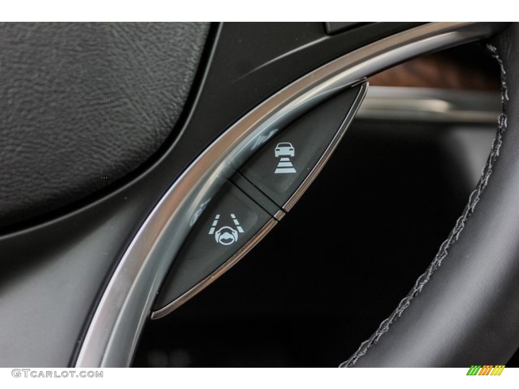 2020 Acura MDX Advance AWD Ebony Steering Wheel Photo #136795247