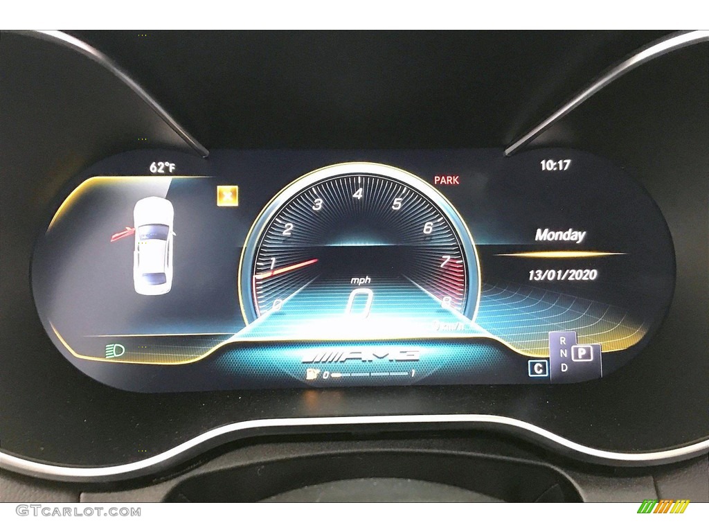 2020 Mercedes-Benz C AMG 63 Sedan Gauges Photo #136796906