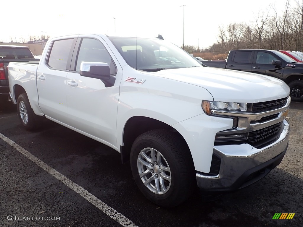 2020 Silverado 1500 LT Z71 Crew Cab 4x4 - Summit White / Jet Black photo #9