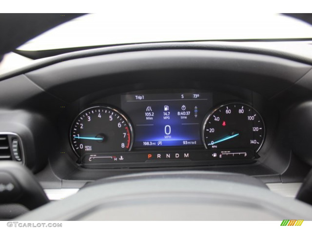 2020 Explorer XLT - Star White Metallic Tri-Coat / Sandstone photo #11