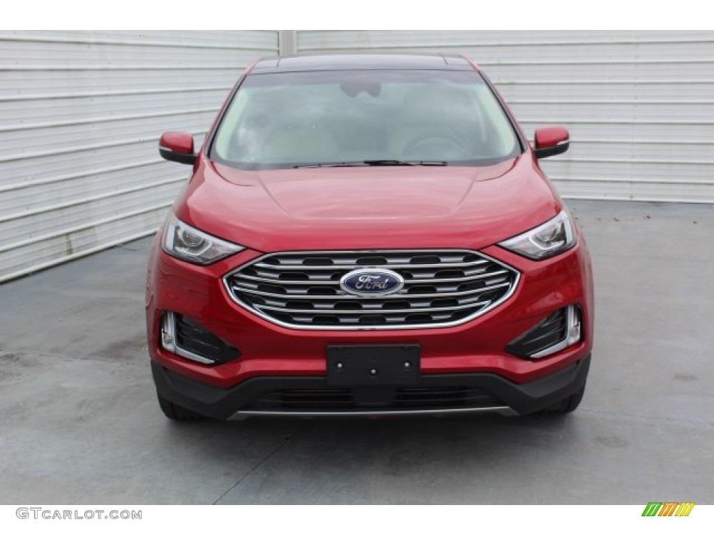 2020 Edge SEL - Rapid Red Metallic / Dune photo #3