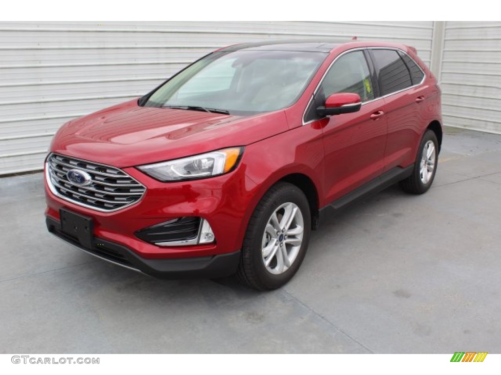 2020 Edge SEL - Rapid Red Metallic / Dune photo #4