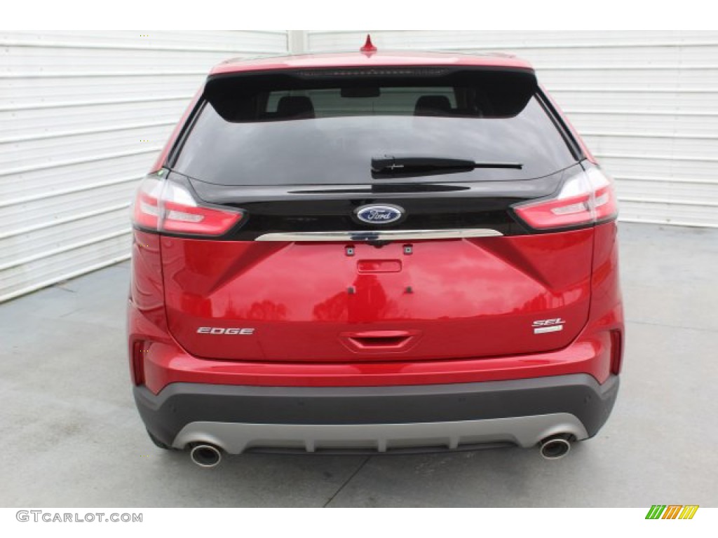 2020 Edge SEL - Rapid Red Metallic / Dune photo #7