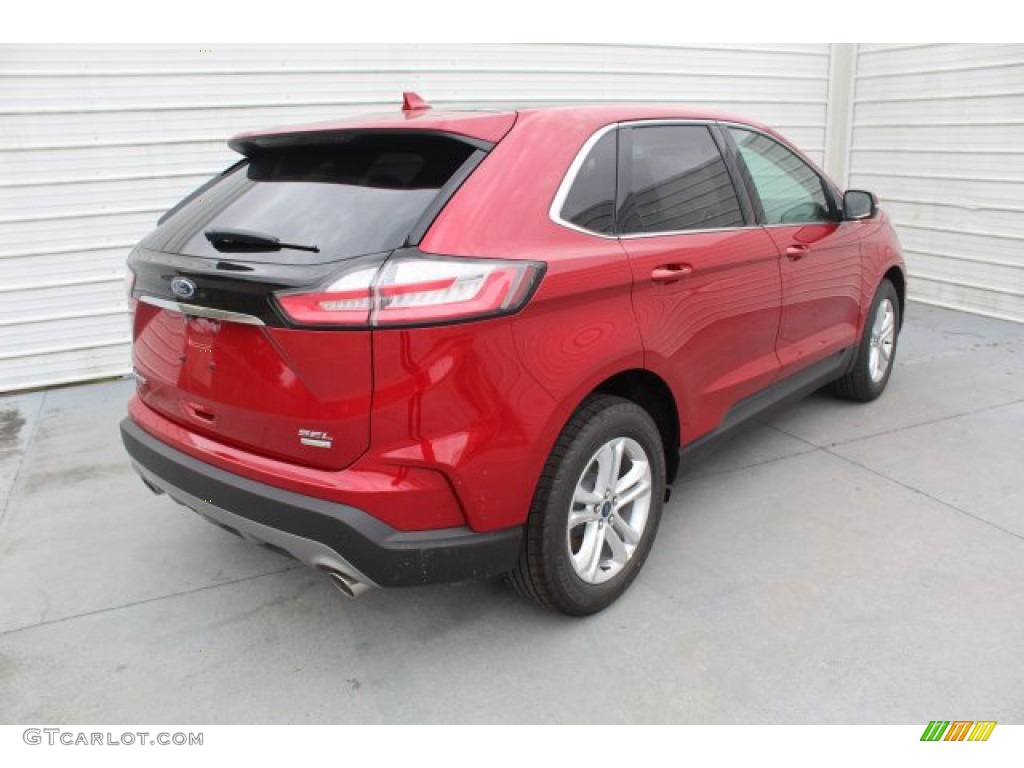 2020 Edge SEL - Rapid Red Metallic / Dune photo #8