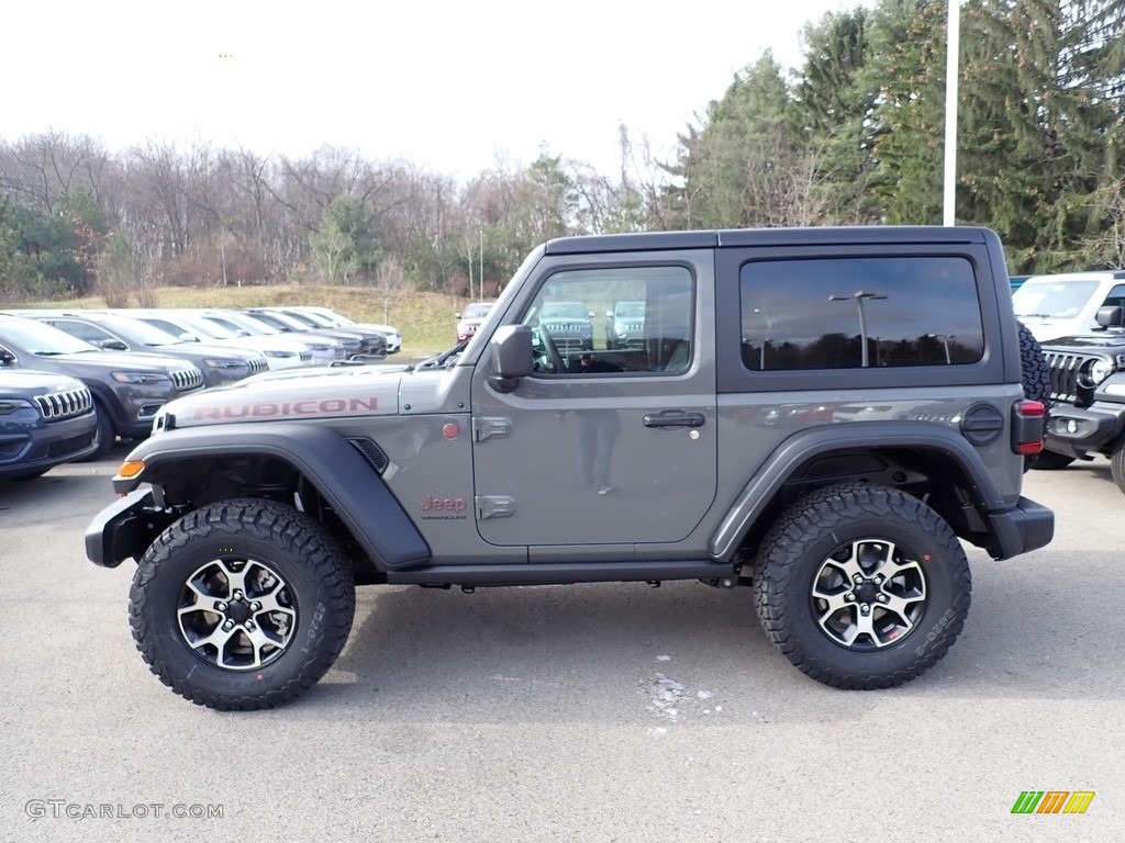 Sting-Gray 2020 Jeep Wrangler Rubicon 4x4 Exterior Photo #136800554