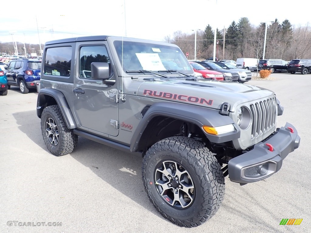 Sting-Gray 2020 Jeep Wrangler Rubicon 4x4 Exterior Photo #136800684