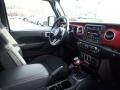 Dashboard of 2020 Wrangler Rubicon 4x4