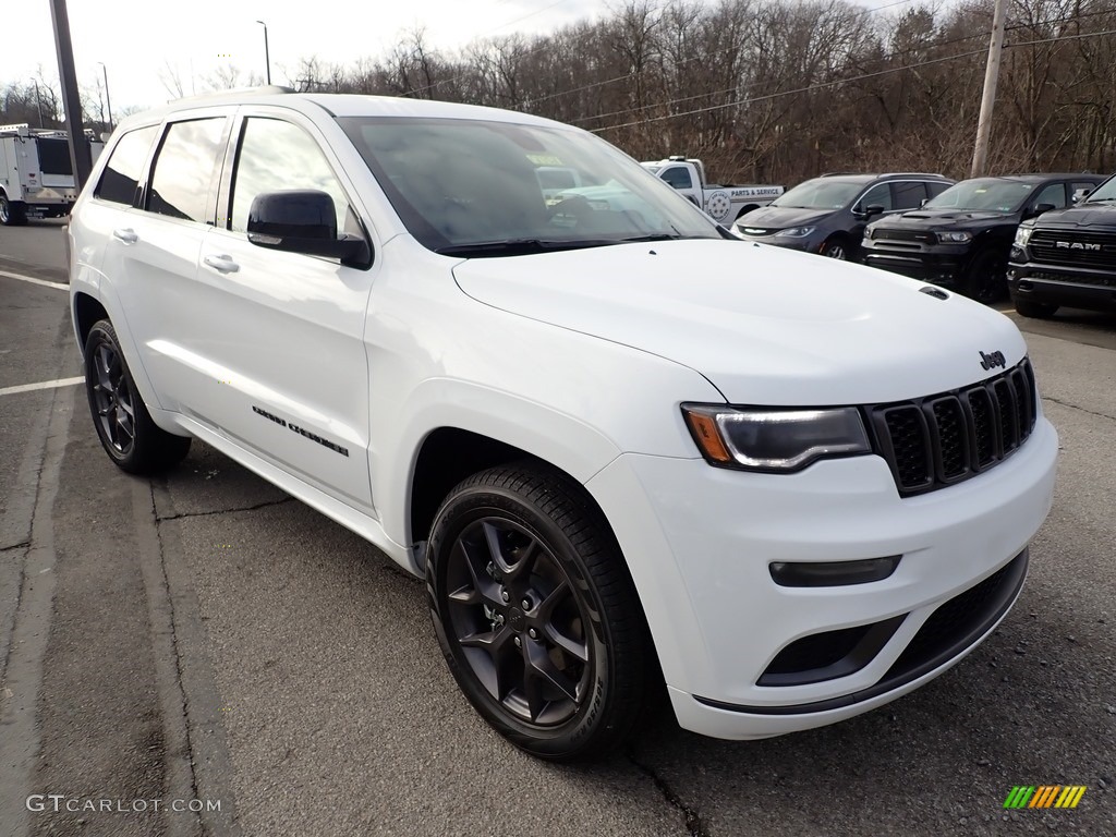 Bright White 2020 Jeep Grand Cherokee Limited X 4x4 Exterior Photo #136804130