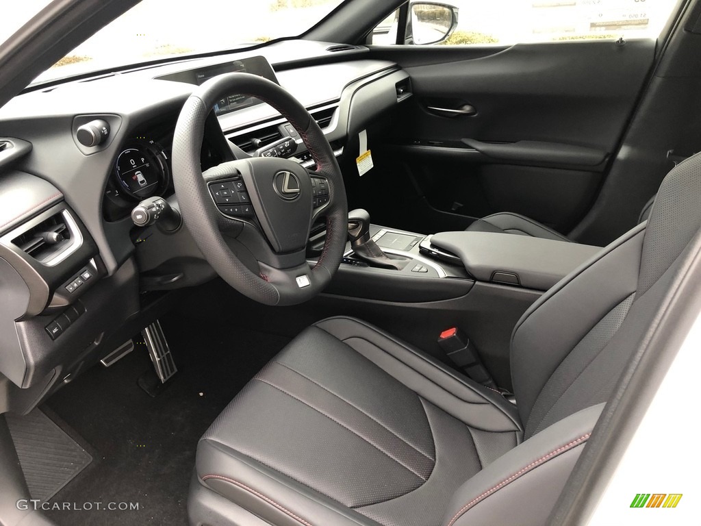 Black Interior 2020 Lexus UX 250h F Sport AWD Photo #136804601