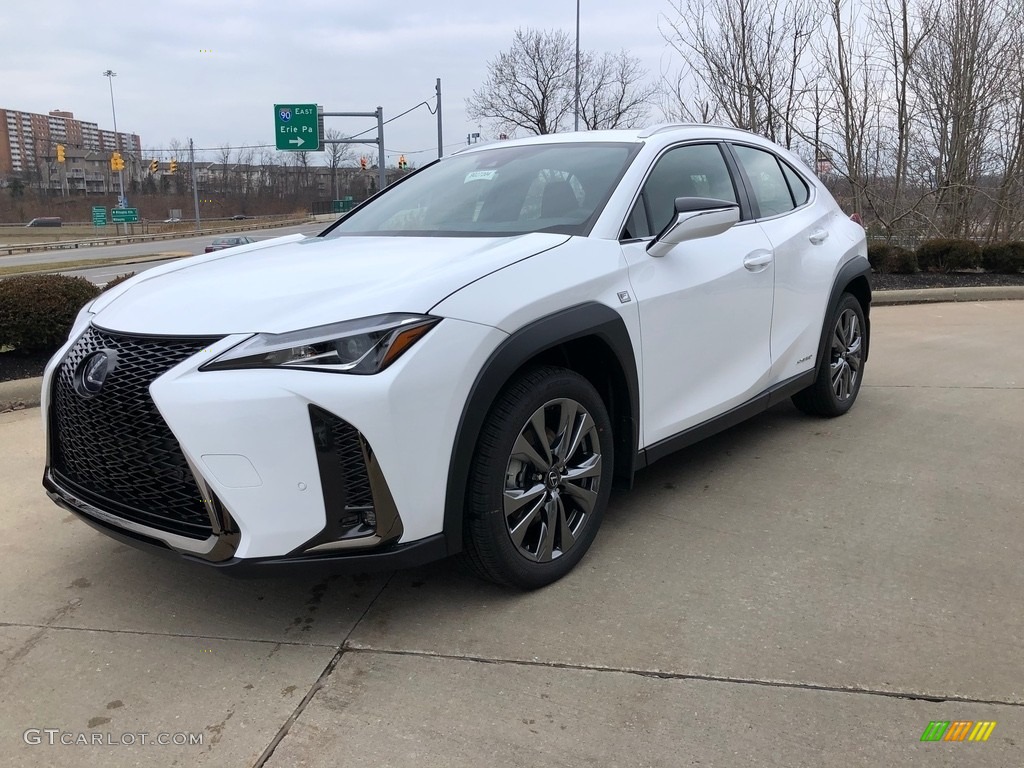 Ultra White 2020 Lexus UX 250h F Sport AWD Exterior Photo #136804682