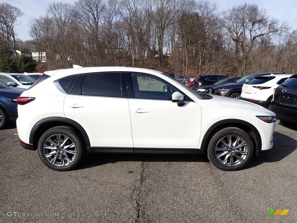 Snowflake White Pearl 2020 Mazda CX-5 Grand Touring Reserve AWD Exterior Photo #136804817