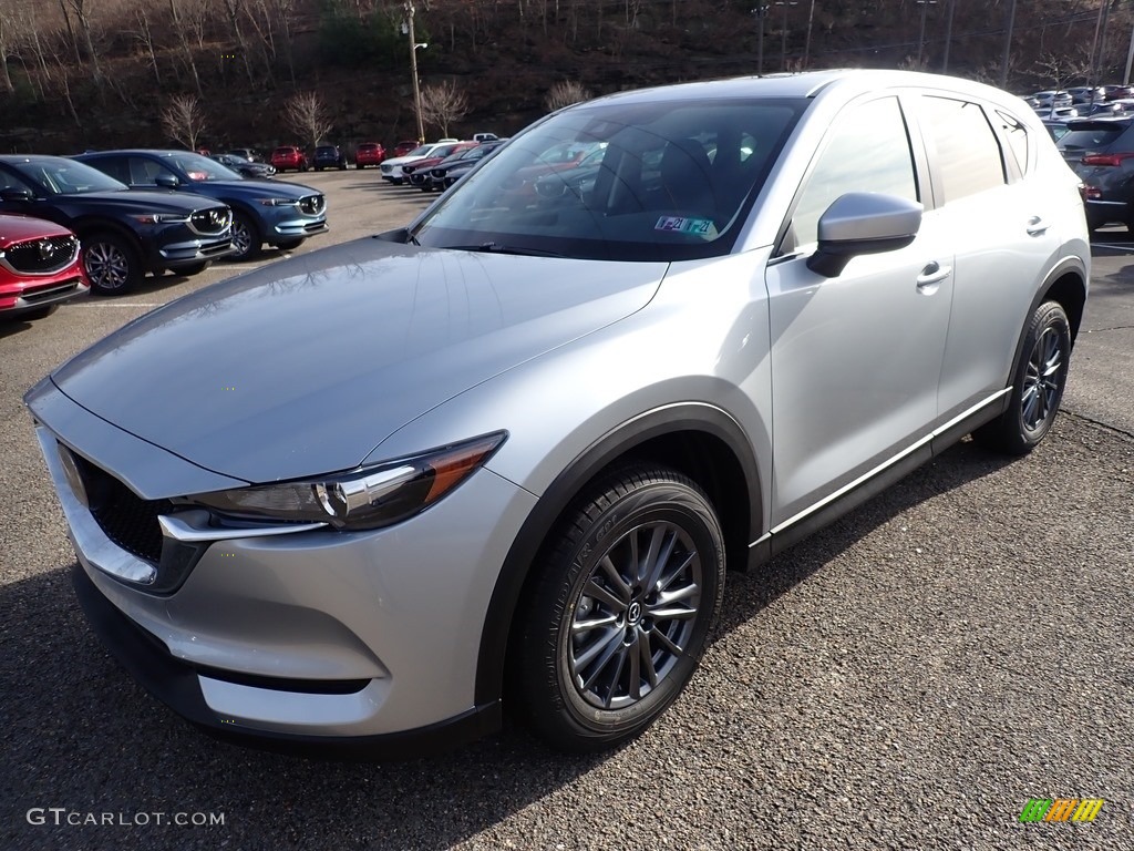 Sonic Silver Metallic 2020 Mazda CX-5 Touring AWD Exterior Photo #136805291