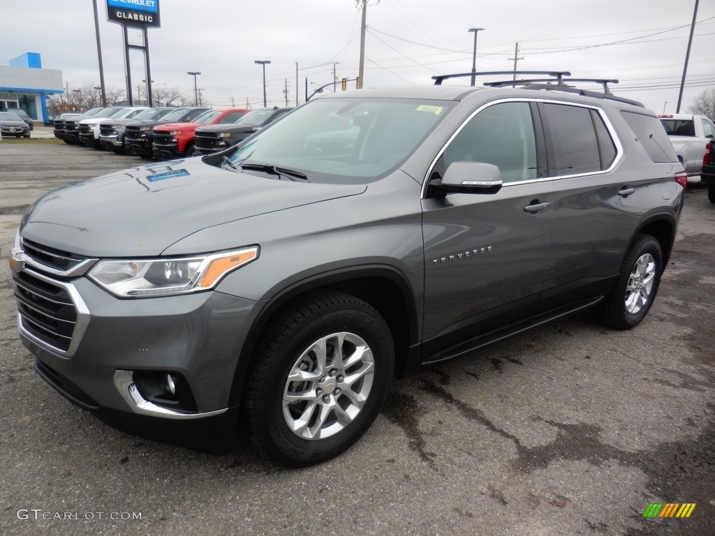 2020 Traverse LT - Satin Steel Metallic / Jet Black/­Dark Galvanized photo #1