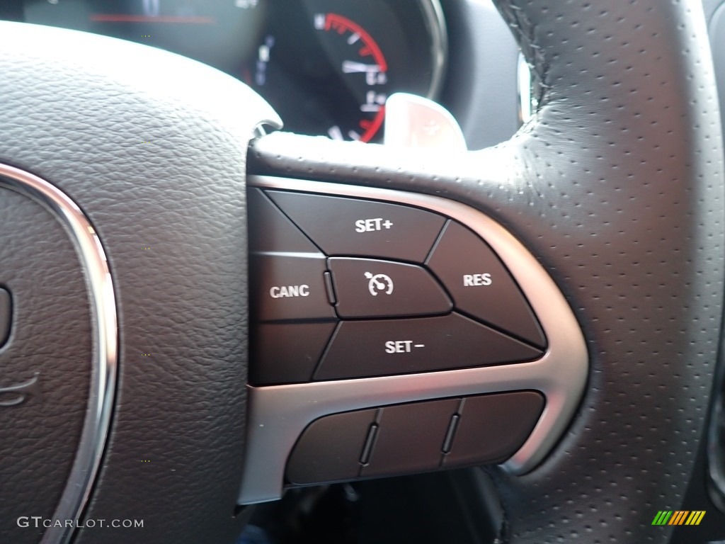 2020 Dodge Durango GT AWD Black Steering Wheel Photo #136807031