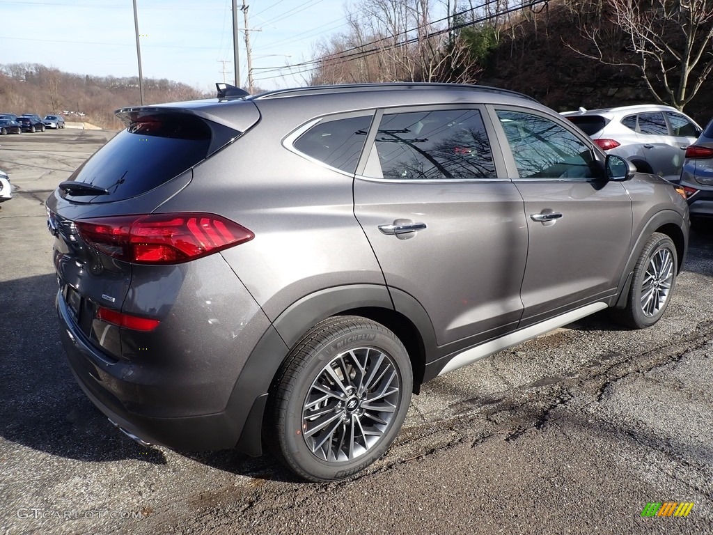 2020 Tucson Ultimate AWD - Magnetic Force Metallic / Black photo #2