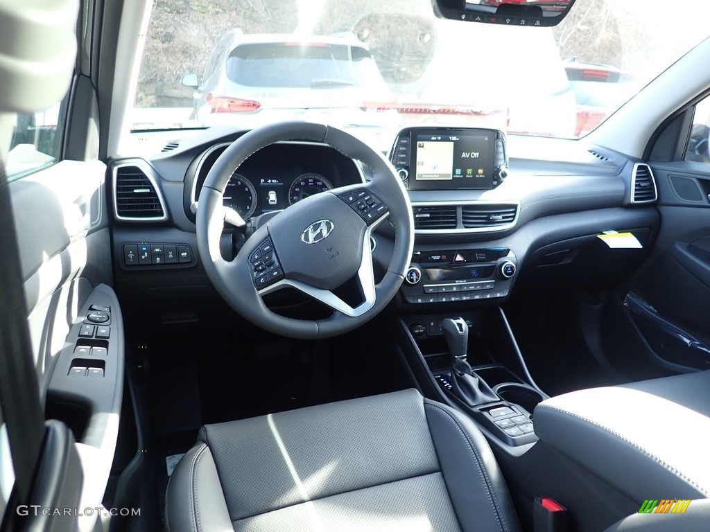 2020 Tucson Ultimate AWD - Magnetic Force Metallic / Black photo #9