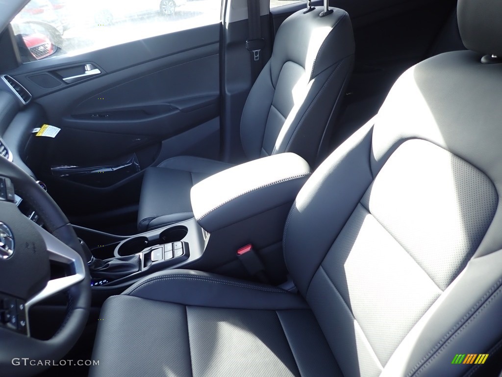 2020 Tucson Ultimate AWD - Magnetic Force Metallic / Black photo #11