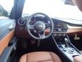 Black/Tan Interior Photo for 2020 Alfa Romeo Giulia #136808546