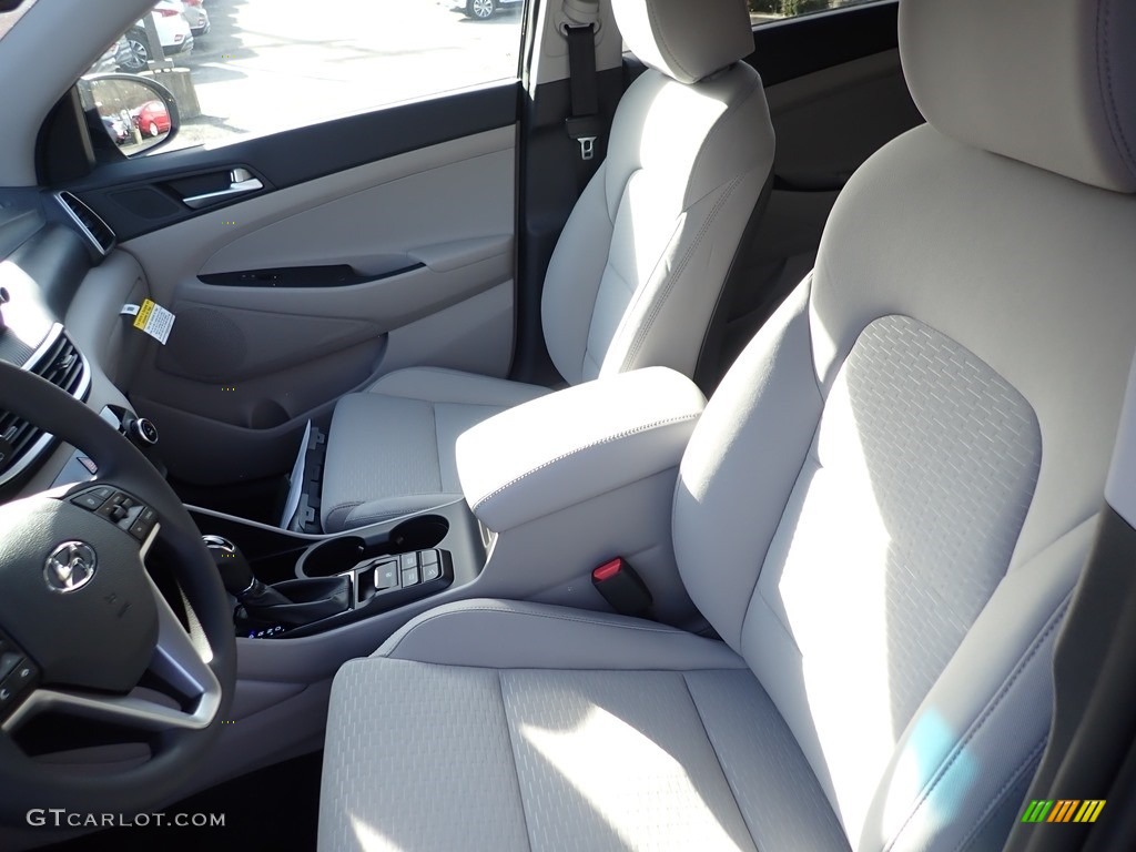 Gray Interior 2020 Hyundai Tucson SEL AWD Photo #136808933