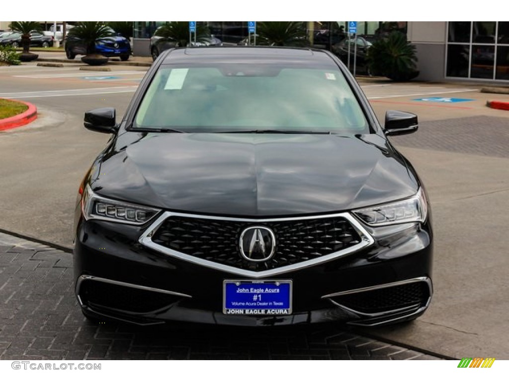 2020 TLX Technology Sedan - Majestic Black Pearl / Parchment photo #2