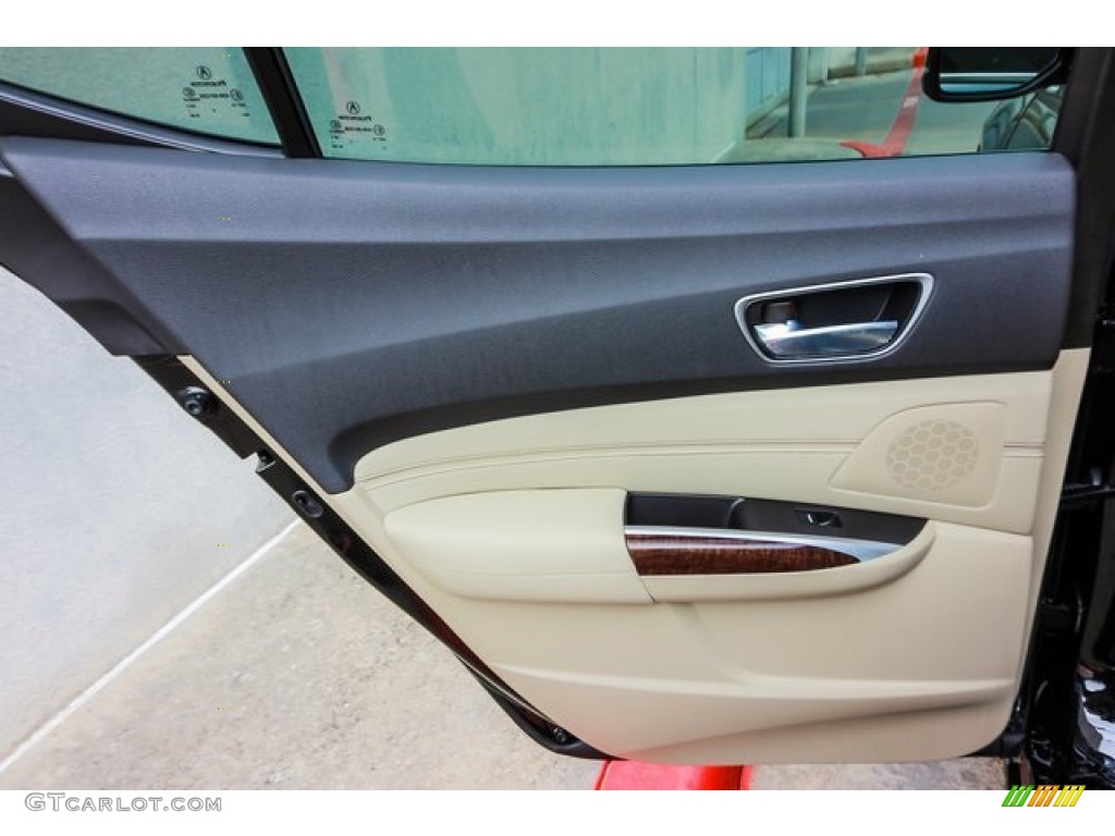 2020 Acura TLX Technology Sedan Parchment Door Panel Photo #136811531