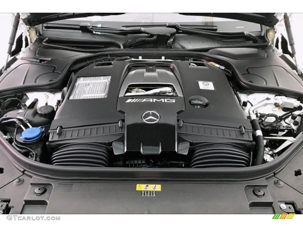 2019 Mercedes-Benz S AMG 63 4Matic Coupe 4.0 Liter biturbo DOHC 32-Valve VVT V8 Engine Photo #136811861