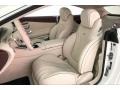 designo Porcelain/Titian Red 2019 Mercedes-Benz S AMG 63 4Matic Coupe Interior Color