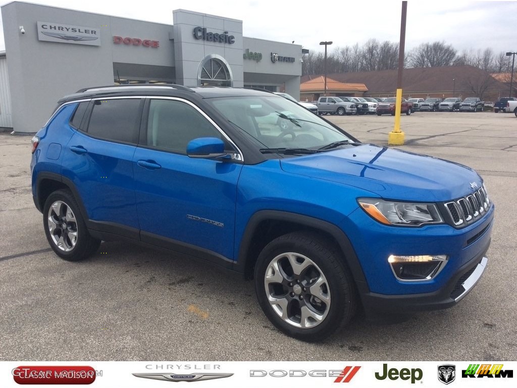 Laser Blue Pearl Jeep Compass