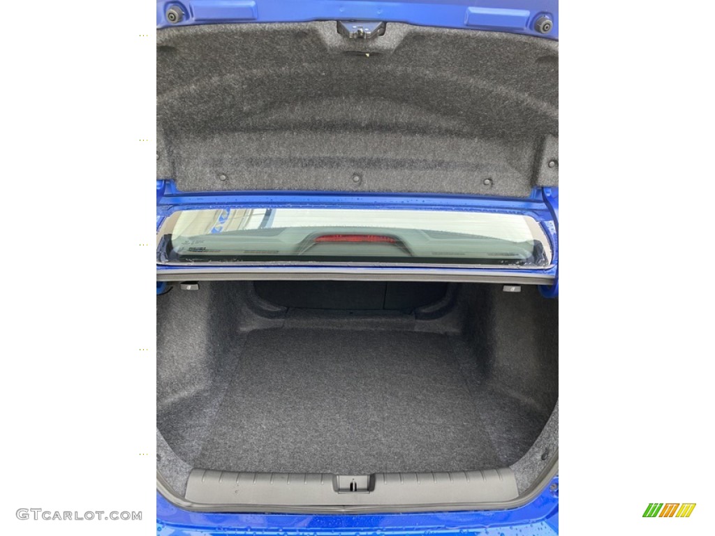 2020 Civic EX Sedan - Aegean Blue Metallic / Black photo #21