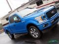 2020 Velocity Blue Ford F150 STX SuperCab 4x4  photo #31