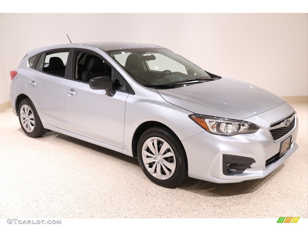 2019 Impreza 2.0i 5-Door - Ice Silver Metallic / Black photo #1