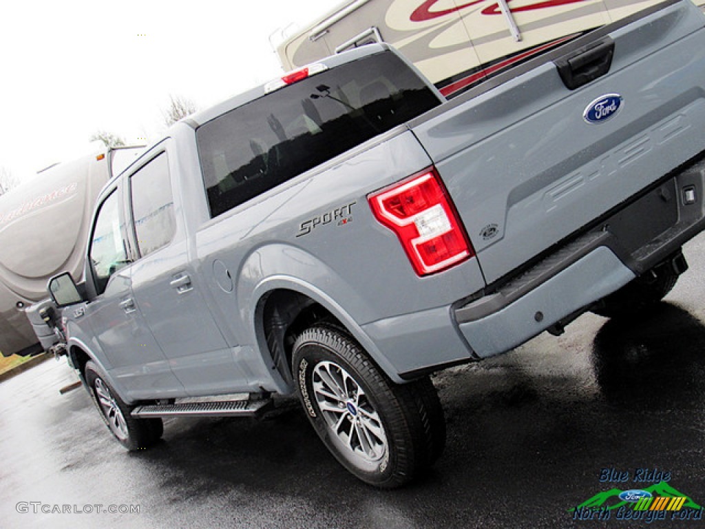 2020 F150 XLT SuperCrew 4x4 - Abyss Gray / Black photo #31