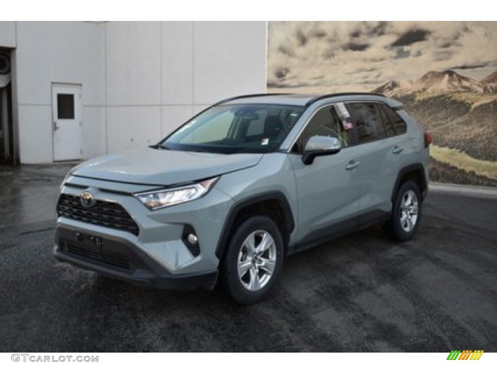 Lunar Rock 2019 Toyota RAV4 XLE AWD Exterior Photo #136819095