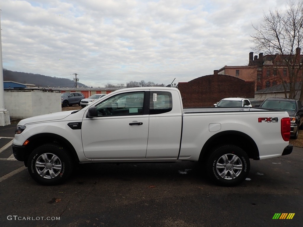 Oxford White 2019 Ford Ranger STX SuperCab 4x4 Exterior Photo #136819566