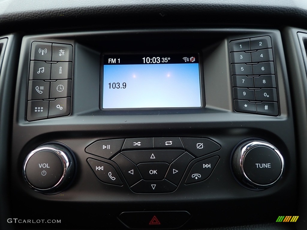 2019 Ford Ranger STX SuperCab 4x4 Controls Photo #136819911