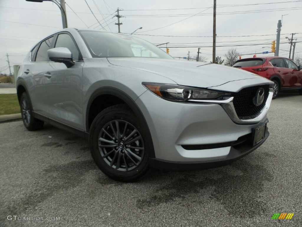 2020 CX-5 Touring AWD - Sonic Silver Metallic / Black photo #1