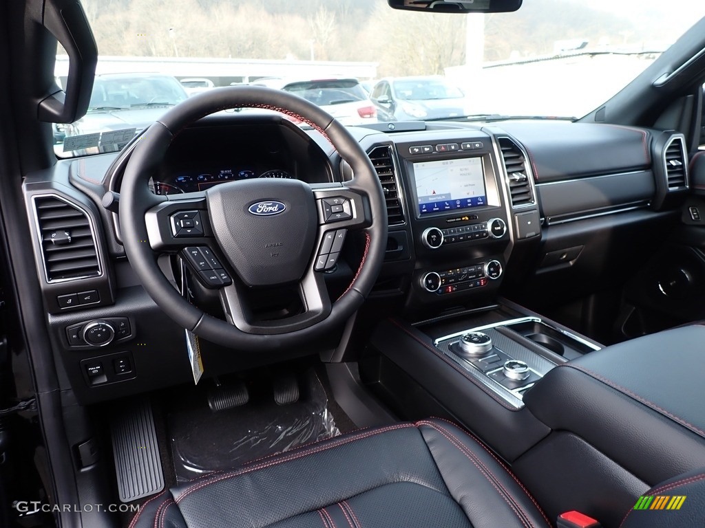 2020 Ford Expedition Limited Max 4x4 Ebony Dashboard Photo #136820827