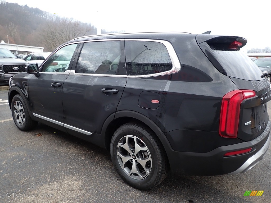 2020 Telluride EX AWD - Ebony Black / Black photo #5