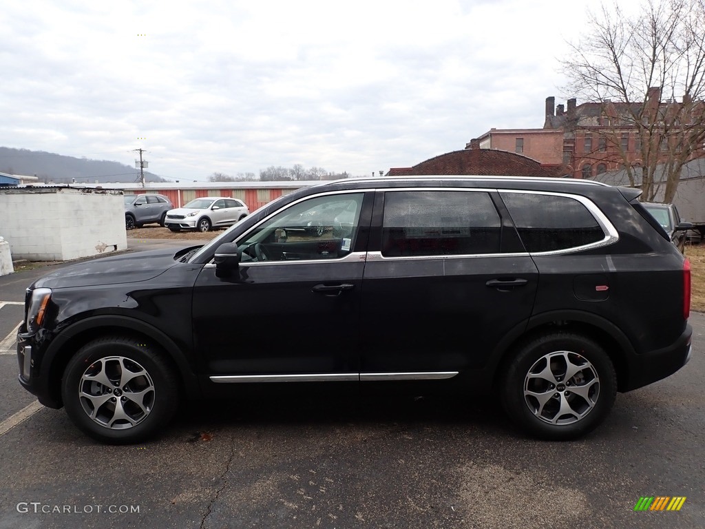 2020 Telluride EX AWD - Ebony Black / Black photo #6