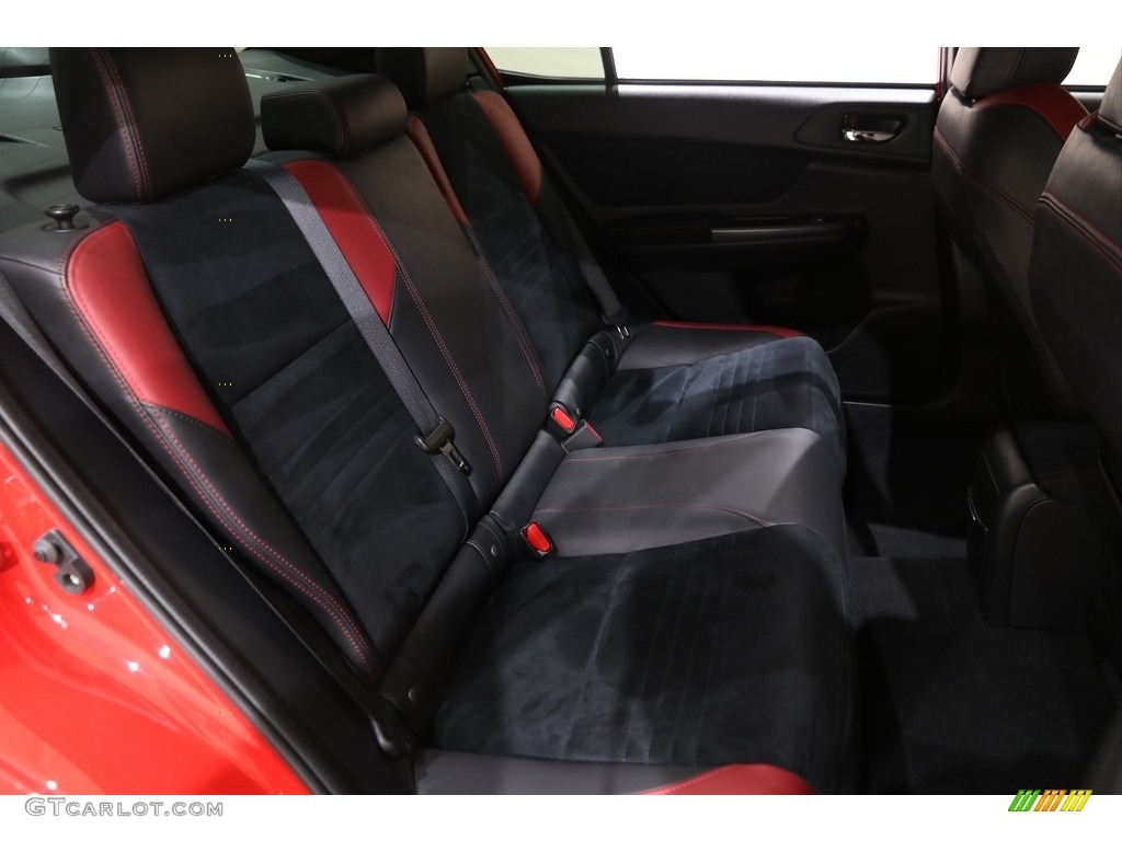 Carbon Black Interior 2017 Subaru WRX STI Photo #136821180