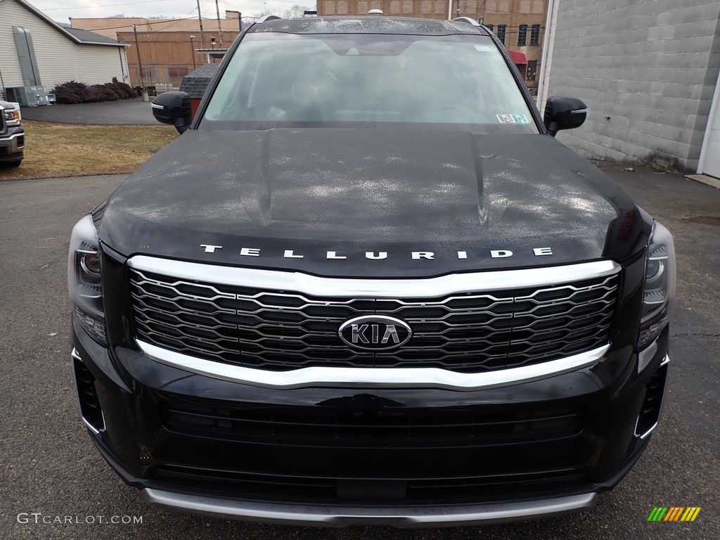 2020 Telluride EX AWD - Ebony Black / Black photo #8