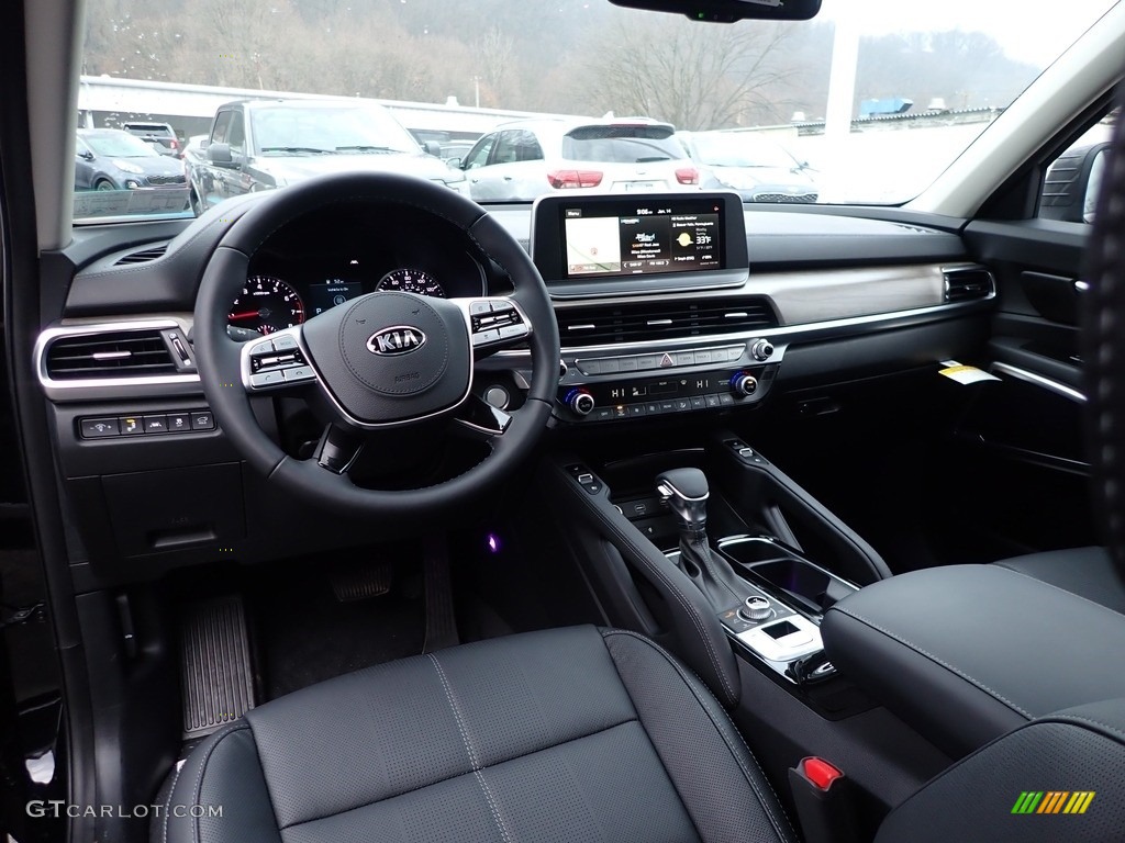 Black Interior 2020 Kia Telluride EX AWD Photo #136821339
