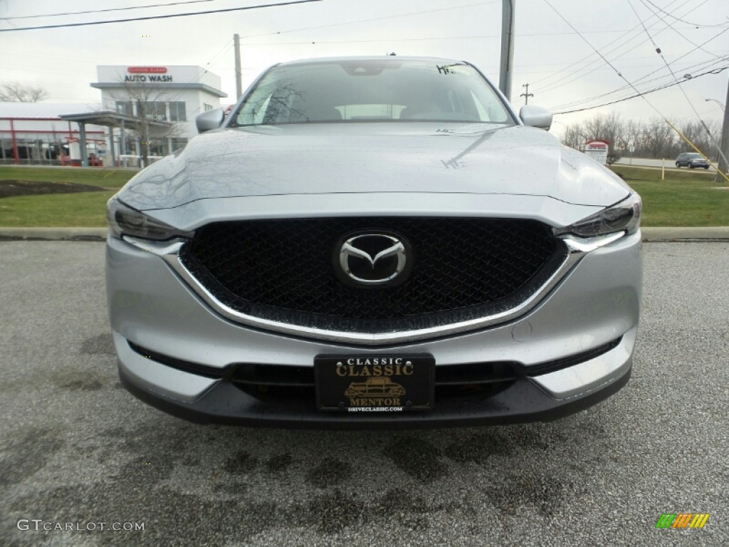 2020 CX-5 Grand Touring AWD - Sonic Silver Metallic / Black photo #2