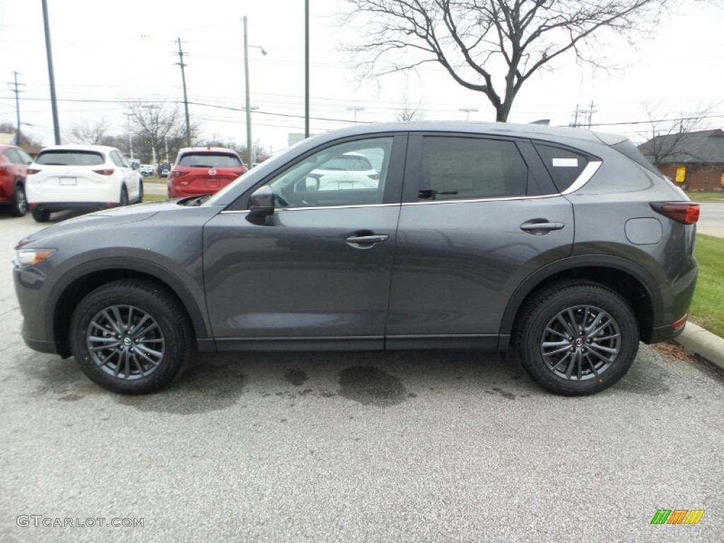 Machine Gray Metallic 2020 Mazda CX-5 Touring AWD Exterior Photo #136822122