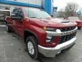 Cajun Red Tintcoat 2020 Chevrolet Silverado 3500HD LT Crew Cab 4x4