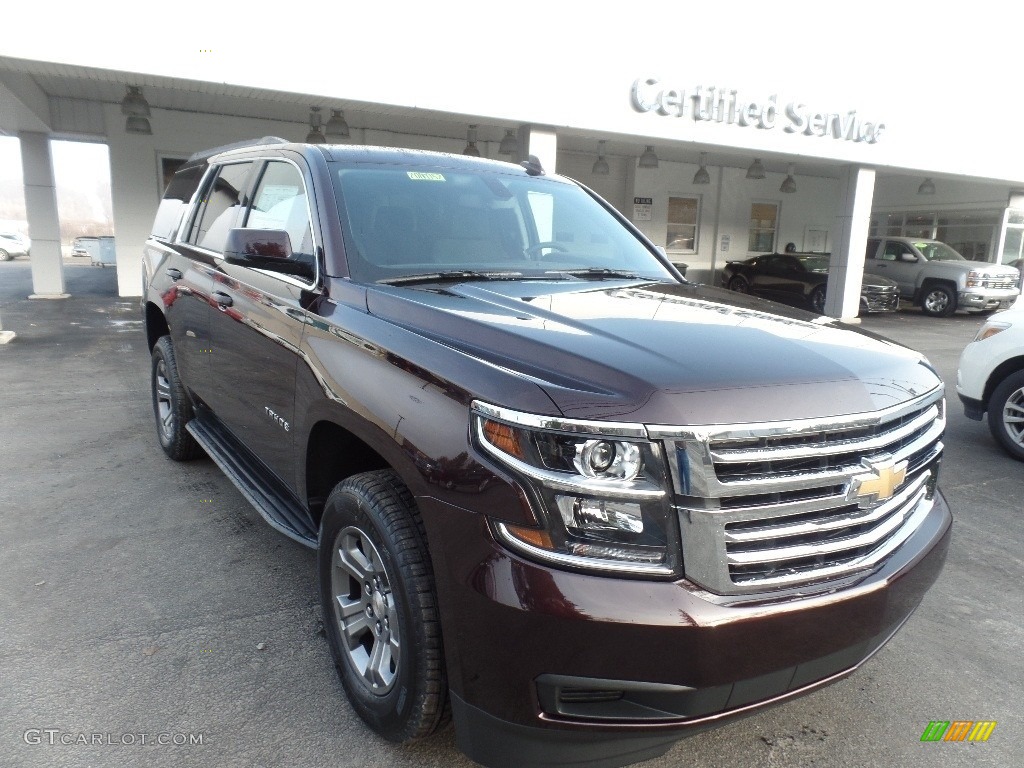 2020 Tahoe LS 4WD - Black Cherry Metallic / Jet Black photo #1
